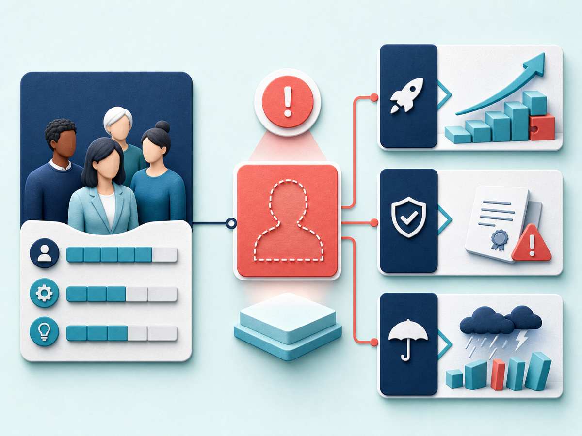 Business-aware signals workforce capability illustration