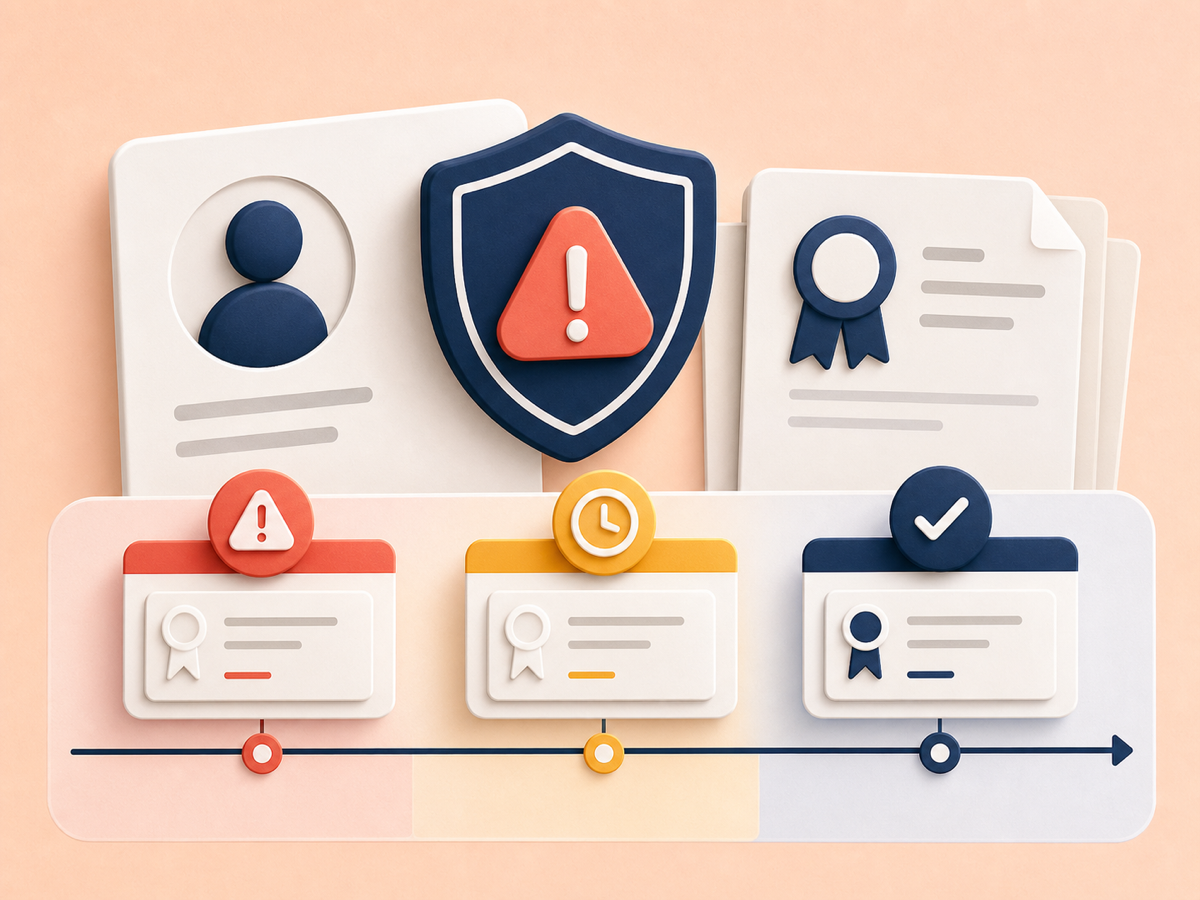 Certification attention workforce capability illustration
